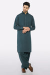 Dark Green Wash & Wear Shalwar Kameez