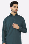 Dark Green Wash & Wear Shalwar Kameez